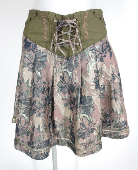 OZZ ONESTE ジャガード織りスカート