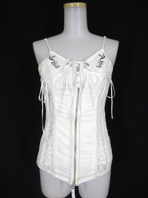 Ozz Croce ジップアップキャミソール