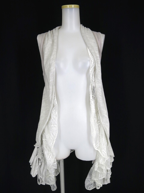 OZZ ONESTE ニットロングジレ