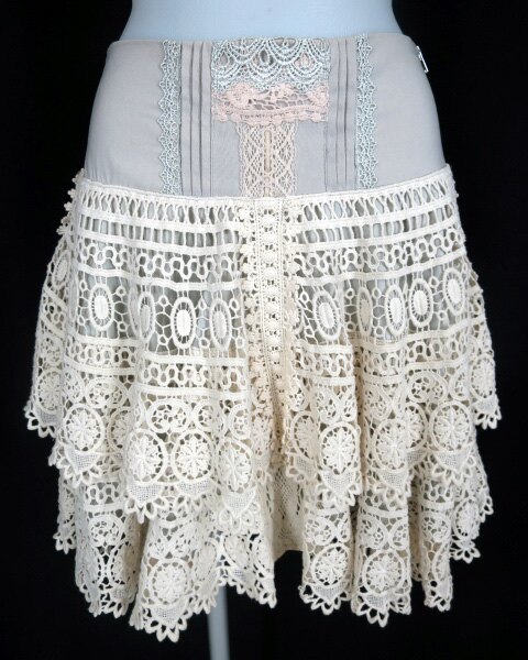 OZZ ANGELO 総レーススカート