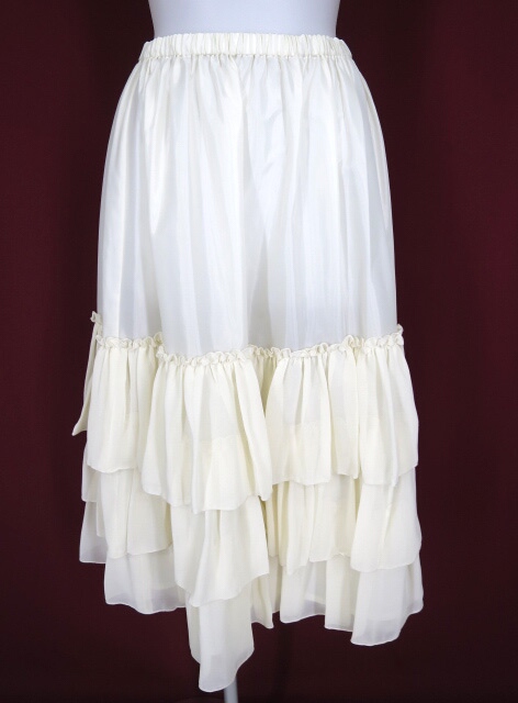 Victorian maiden ロングシフォンアンダースカート