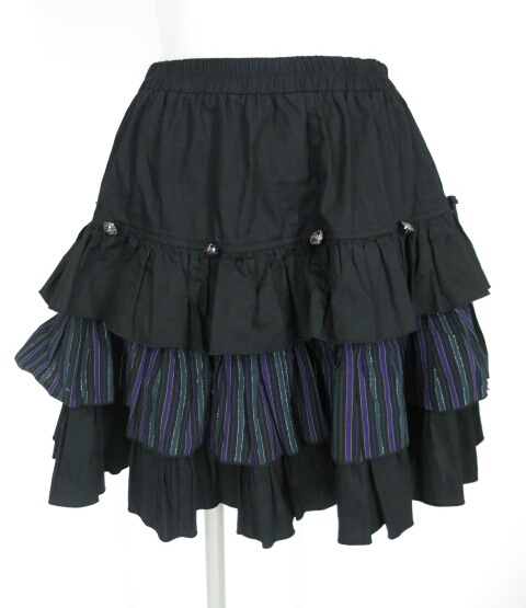 PUTUMAYO ストラプフリル付きスカート