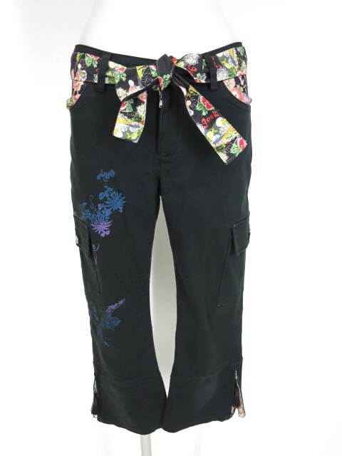 gouk 七分丈カーゴパンツ