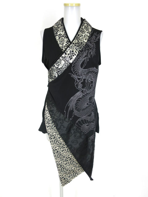 Qutie Frash 着物ノースリーブチュニック