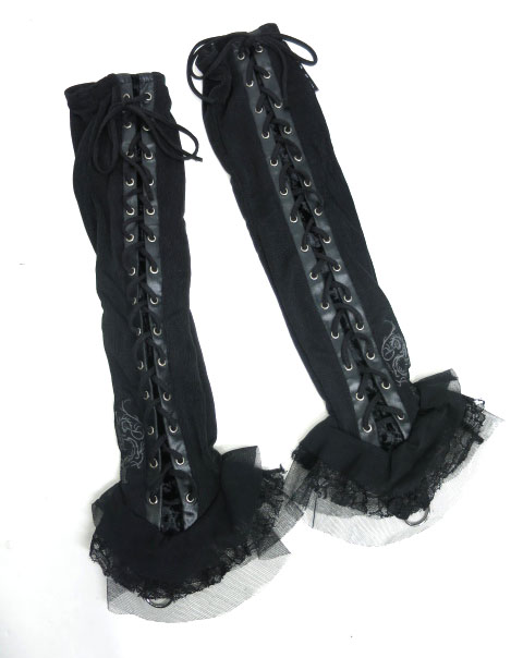 Ozz Croce 編み上げ付きアームカバー