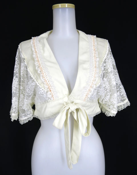 OZZ ONESTE レース切替ボレロ