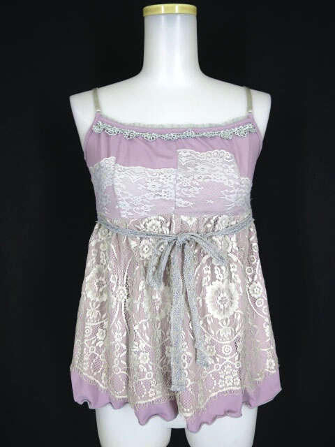 OZZ ONESTE レース付きキャミソール