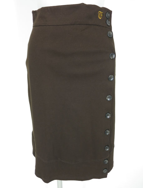 The Gabriel Chelsea ボタン付きスカート