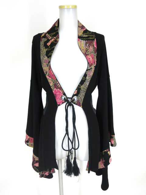 Qutie Frash 着物ロングカーディガン