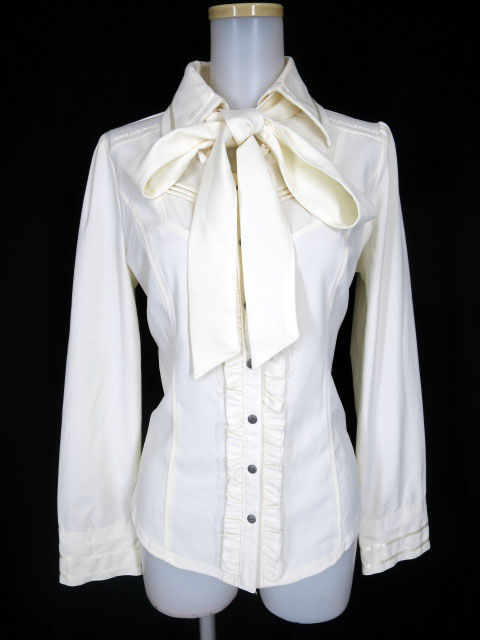 OZZ ONESTE タイ付きブラウス