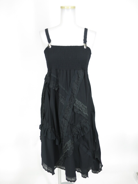 OZZ ANGELO レース使い2WAYスカート