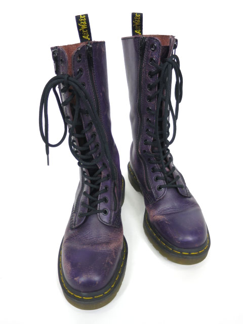 Dr.Martens ツインジップ 14ホールブーツ