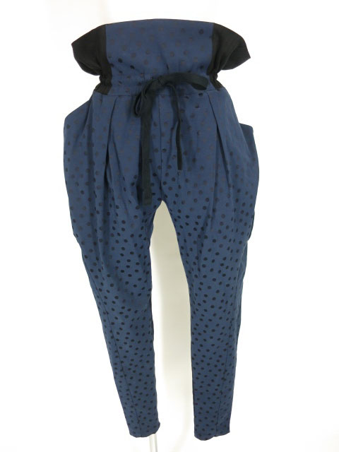 guri ドット柄サルエルパンツ