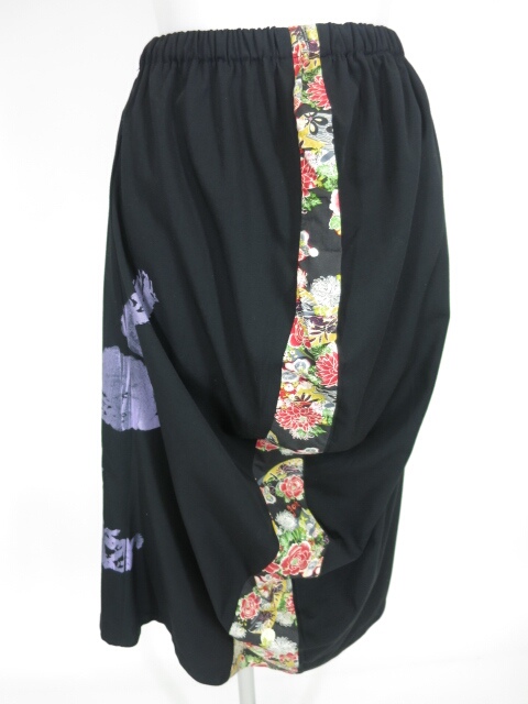 gouk 和柄切替スカート