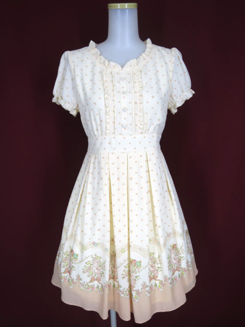 LODISPOTTO×Little twin stars キキララ柄ワンピース