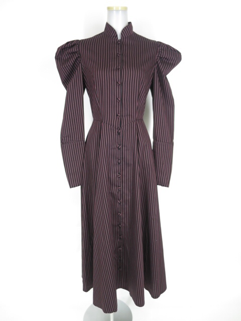 Sincerely レジメンタルストライプワンピース