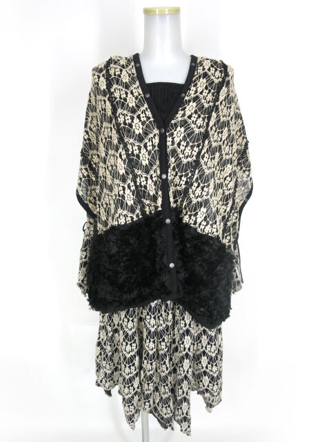 Rozen Kavalier チュールレースワンピース＆マルチストール