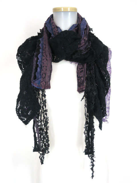 OZZ ANGELO チュール＆レースストール