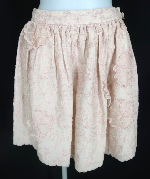 Jane Marple 総刺繍スカート