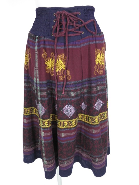 OZZ ONESTE 総柄スカート