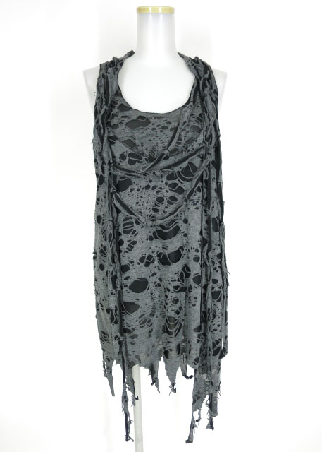 SEX POT ダメージチュニックタンクトップ