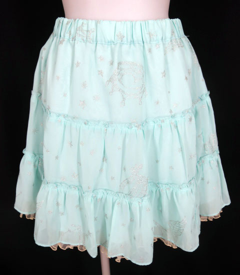 Emily Temple cute グリッター星座プリントスカート