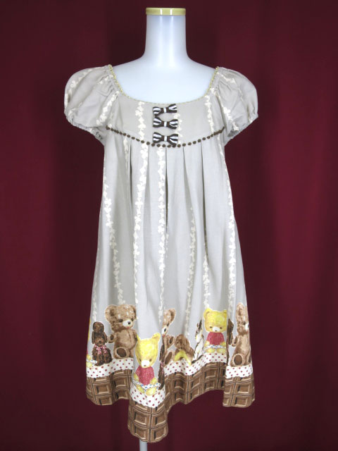 Emily Temple cute チョコ＆ぬいぐるみワンピース