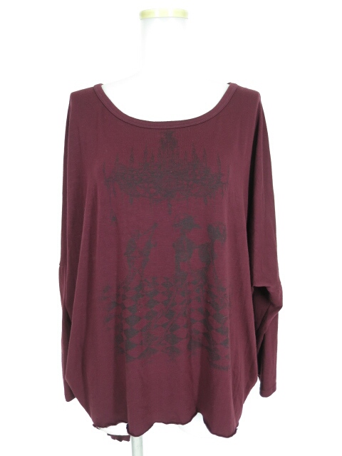 ALGONQUINS マスカレードスカル ドルマンスリーブ スワローテールプルオーバー