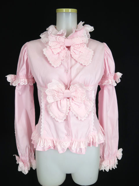 Angelic Pretty レースリボンブローチブラウス