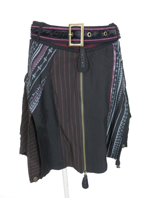 Ozz Croce ストライプランダムスカート