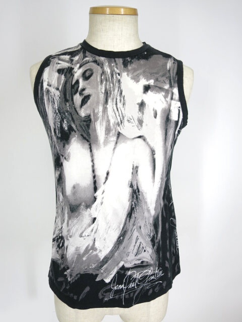 JPG ヌード絵画柄ノースリーブカットソー