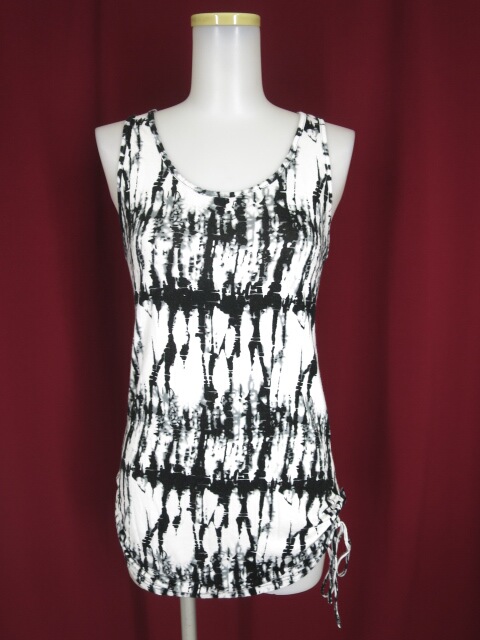 Ozz Croce 絞り染め柄タンクトップ