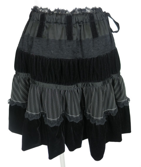 ALGONQUINS 異種素材切替スカート