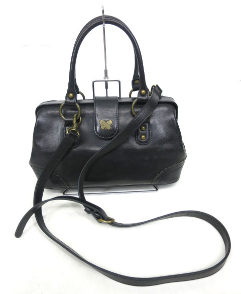 ANNA SUI レザードクターズバッグ