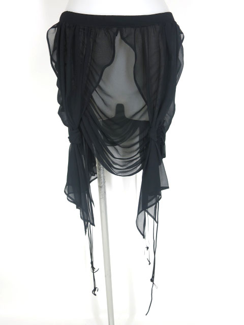 alice auaa 天蓋風シフォンオーバースカート