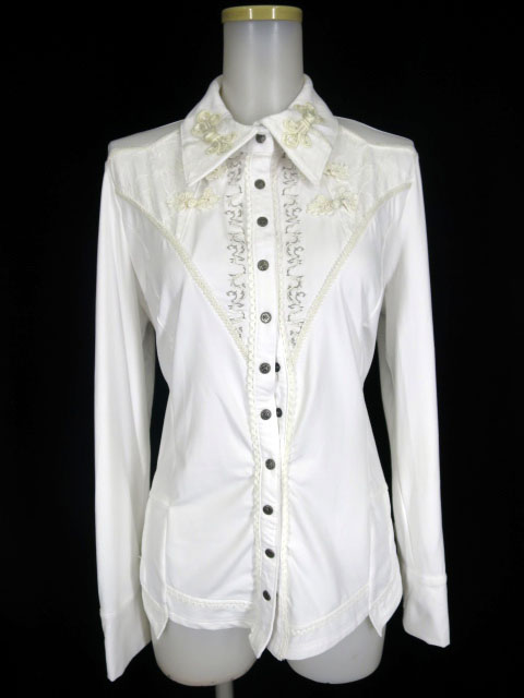 OZZ ONESTE チャイナボタン付きブラウス