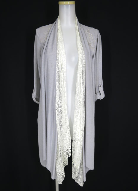 Rozen Kavalier ドレープロングカーディガン