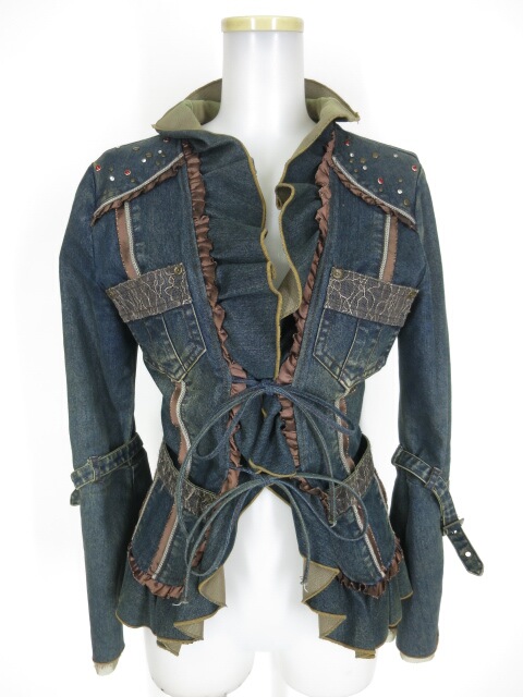 OZZ ONESTE デニムフリルジャケット