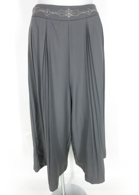 Rozen Kavalier プリーツワイドパンツ