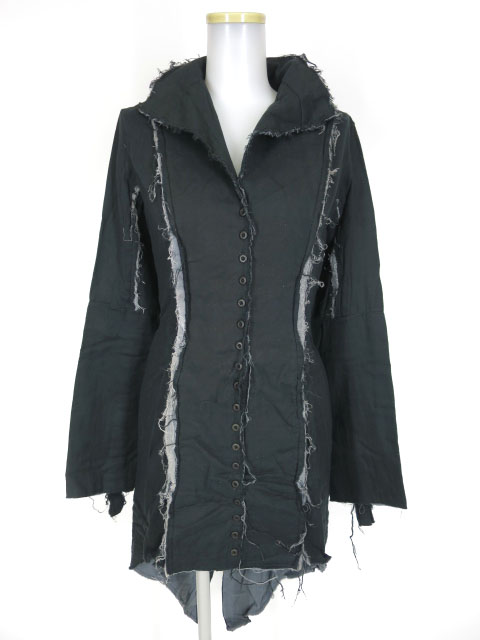 Na+H ガーゼシャツワンピース