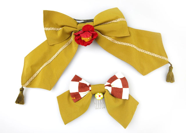 Metamorphose まどろみの浪漫リボンバレッタ＆コーム セット