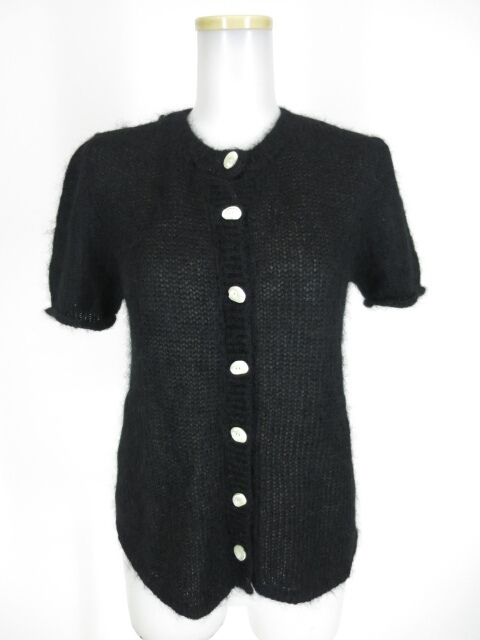 Jane Marple 背中あきニットカーディガン