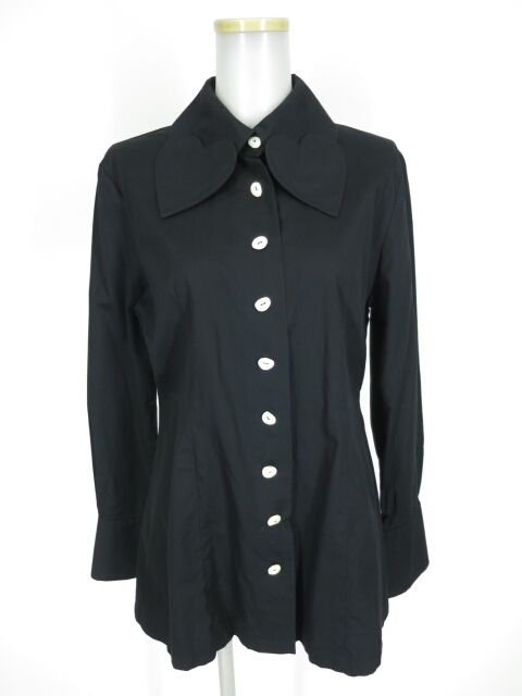 Jane Marple ハート衿ブラウス