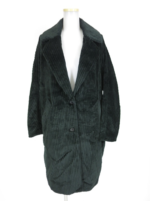 HYSTERIC GLAMOUR コーデュロイ 2つボタンチェスターコート