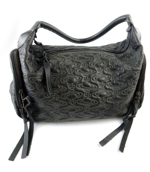 Vivienne Westwood オーブ刺繍レザーバッグ