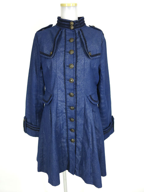 OZZ ONESTE ミリタリー風ワンピースコート