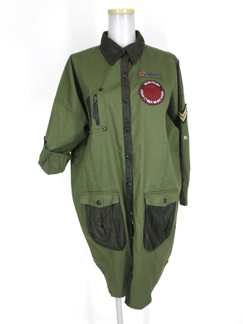 Qutie Frash ミリタリーシャツ