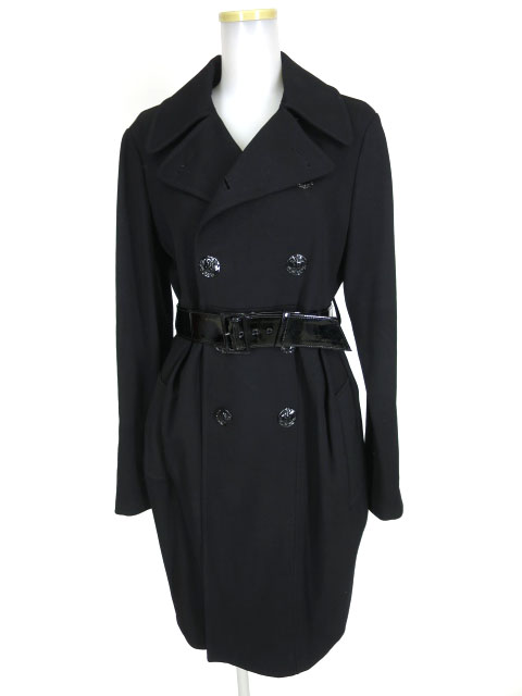 Jean Paul GAULTIER FEMME ベルト付きダブルコート