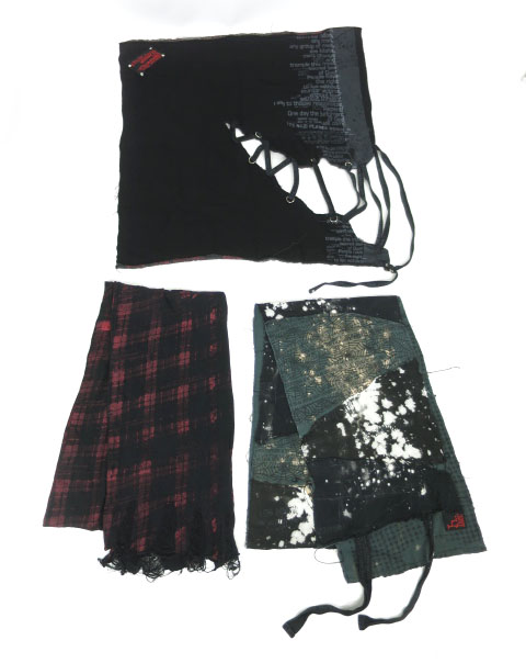 h.ANARCHY マフラー2本 バンダナ セット