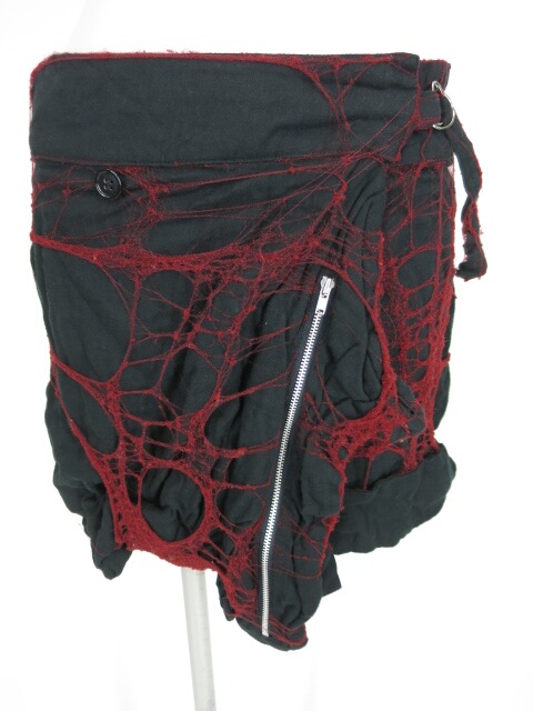 alice auaa 蜘蛛の巣ネット重ねガーゼ巻きスカート